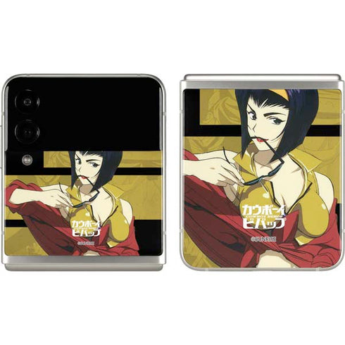 Cowboy Bebop Faye Galaxy Z Flip3 5G Skin